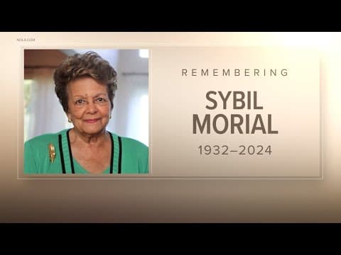 Remembering Sybil Morial | 1932-2024
