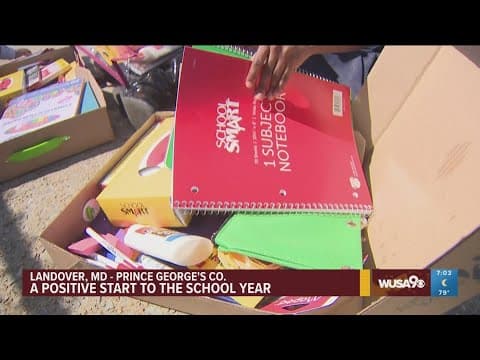 Commanders creating an impact with back-to-school drives