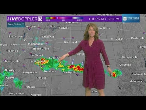 Live Doppler 13 Forecast | 5:30 p.m. update, May 8, 2025