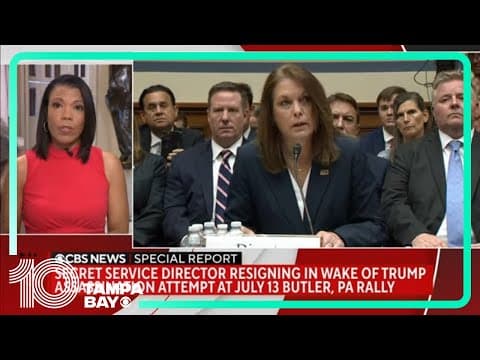 SPECIAL REPORT: Secret Service director resigns after Trump assassination attempt