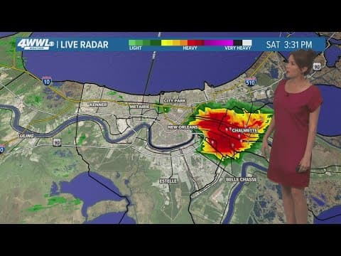 New Orleans Weather: Heat advisories this weekend plus spotty storms