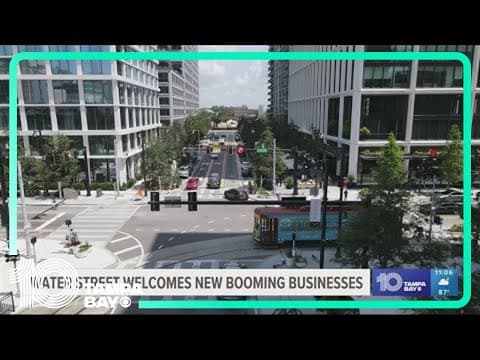 Water Street filled with restaurants, bars transform downtown Tampa