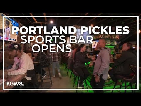 Portland Pickles officially opens up sports bar in North Portland