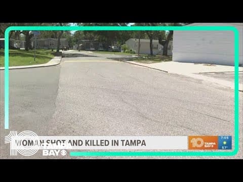 Woman shot and killed in Tampa