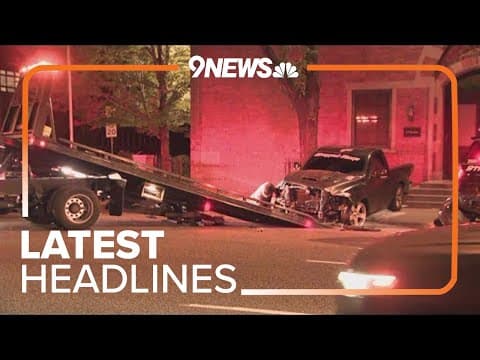 Latest headlines | Driver arrested after pursuit ends in Denver