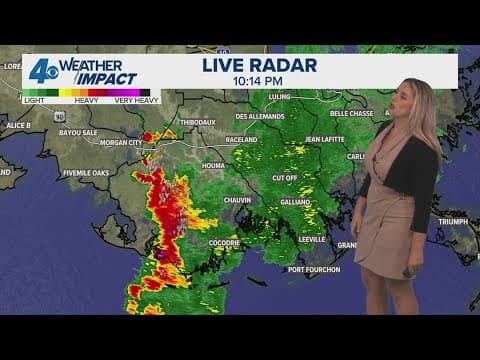 New Orleans Weather: Heat relief with tropical disturbance in northern Gulf