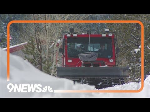 Colorado sheriff's office uses snowcat to rescue drivers in storm