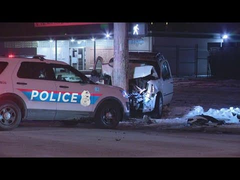 1 person dead after crashing into pole in Columbus