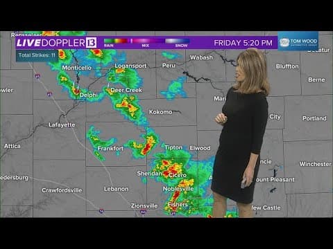 Live Doppler 13 Forecast | 5 p.m. update, April 12, 2024