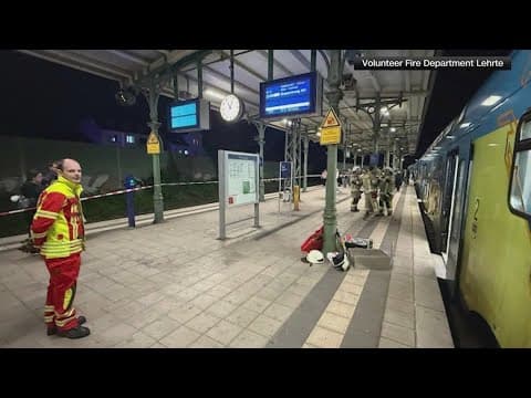 Man gets arm stuck under train armrest while searching for Airpod