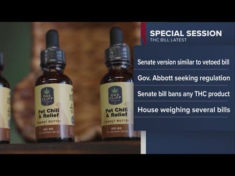 Texas Senate moves forward with plan to ban THC