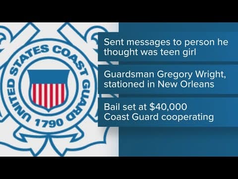 Local Coast Guard member arrested in undercover sting