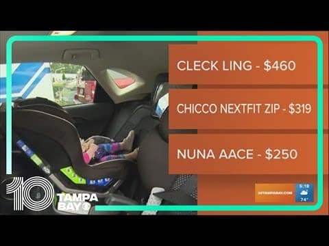 Consumer Reports releases list of this year's top car seats