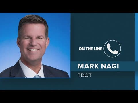 TDOT Spokesperson Mark Nagi provides updates on roads as snow begins to hit the area