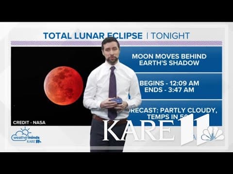How to watch tonight's total lunar eclipse