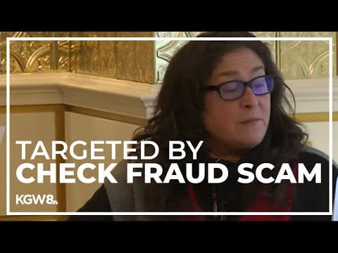 Long-running Portland business targeted in check fraud scam