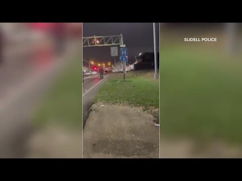 Slidell Police: Man intentionally parked truck on railroad tracks before train collision