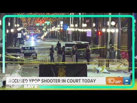 Accused Ybor shooter in court today