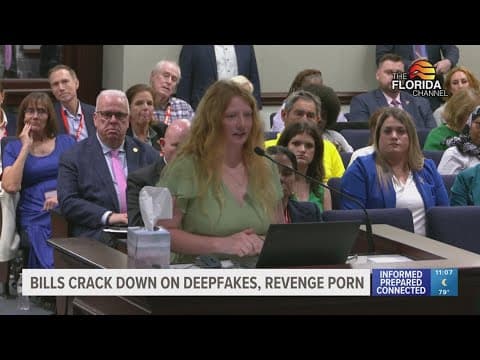 Teen who had AI nude images created of her advocates for Florida bill cracking down on deepfakes