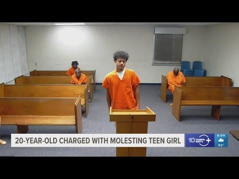 20-year-old accused of molesting teen girl he targeted at bus stop in Winter Haven