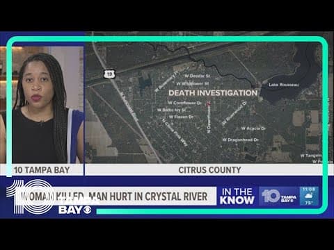 Woman's body found in Crystal River home, deputies say