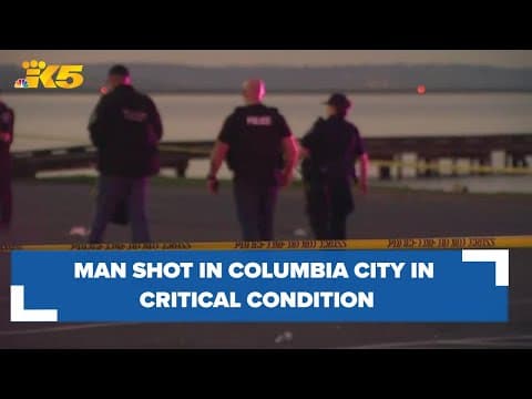 Man in critical condition after being shot in Columbia City