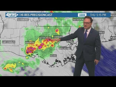 New Orleans Weather: Watching for another rain potential Friday