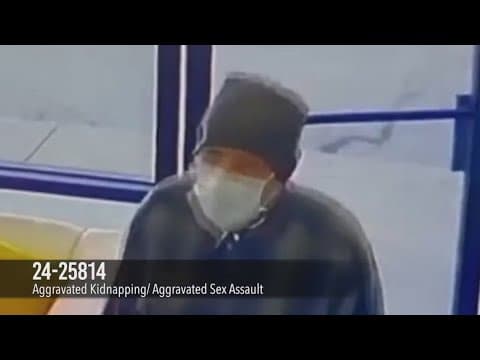 Police searching for a man accused of sexually assaulting a woman