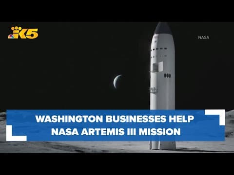 Washington aerospace businesses help NASA's Artemis III mission to the moon