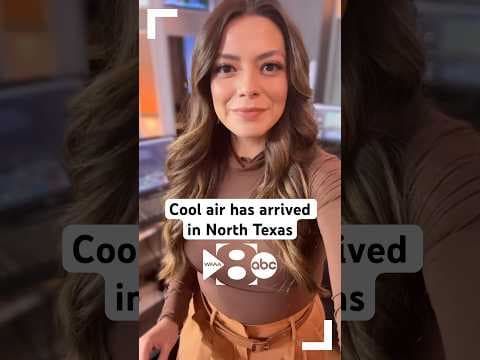 The cool air has arrived in DFW