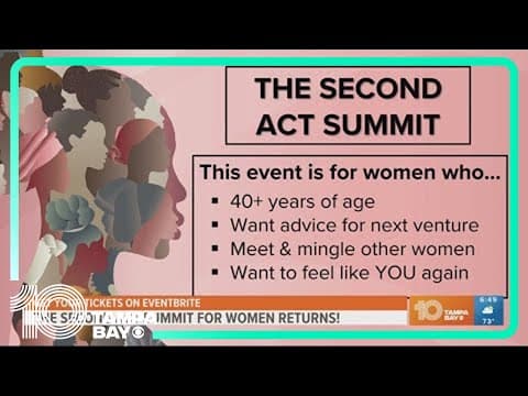 Second Act Summit is a conference for midlife women in Tampa