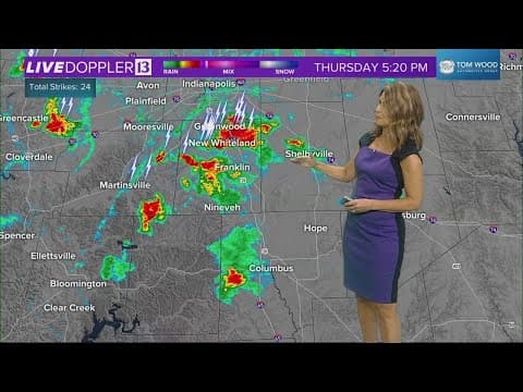 Live Doppler 13 Forecast | 5 p.m. update, Aug. 29, 2024