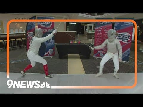 Coloradans get to try out fencing