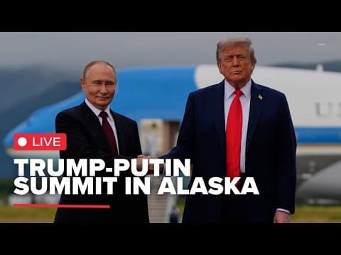 LIVE: Trump, Putin hold news conference after meeting