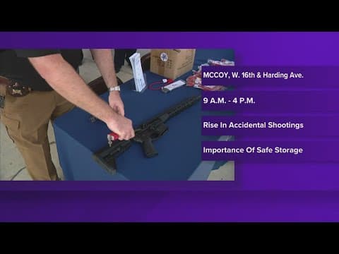 Free gun lock boxes to be distributed