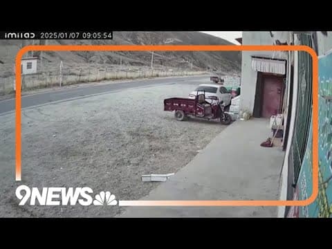 Search and rescue efforts underway in China after earthquake