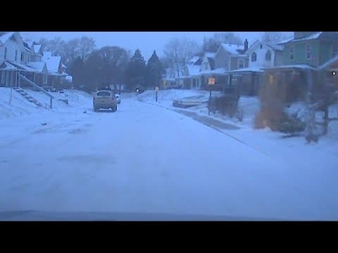 Roads could become slick as temperatures tumble Friday night