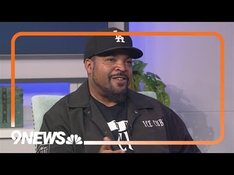 Ice Cube stops by 9NEWS ahead of Ball Arena concert