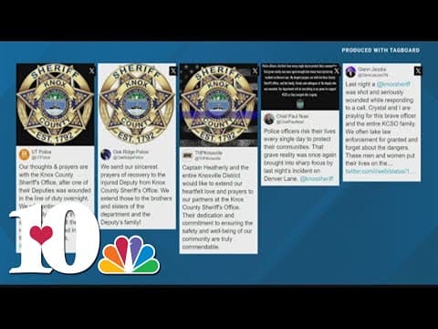 Community responds to severely wounded KCSO deputy