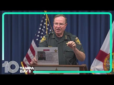 Sheriff Judd says missing Lakeland man was victim of murder