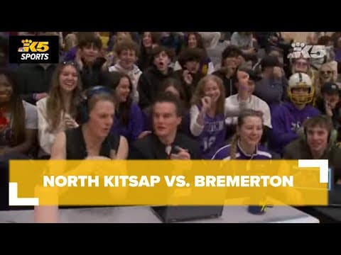 HS Basketball:  Cade Orness scores his 1,000th point in North Kitsap's win over Bremerton