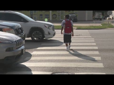 Local non-profit asking for more enforcement to protect those walking in crosswalks
