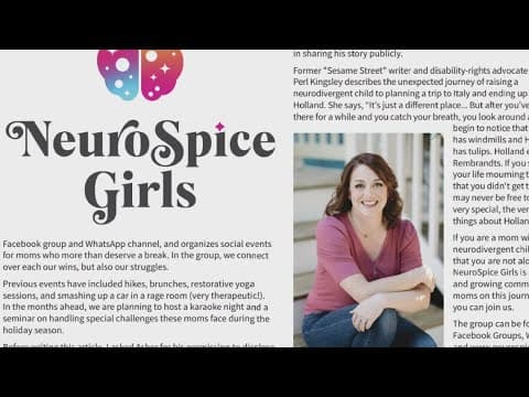 Neuro Spice Girls aim to aid those who need guidance for April autism awareness month