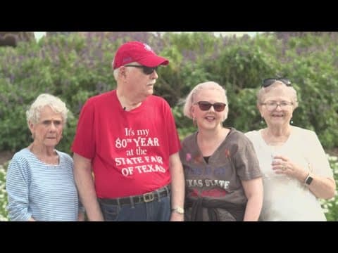 A North Texas man attended his 80th year at the State Fair of Texas, setting a new record