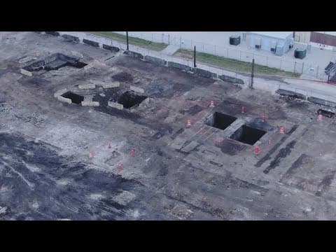Downtown Indianapolis park developer finds human remains on project site