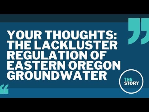 Your thoughts: Why haven't regulators stepped in to stop Umatilla's groundwater pollution?