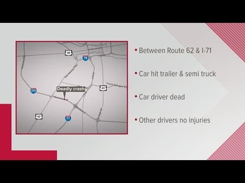 Sheriff: 1 dead in southwest Franklin County crash