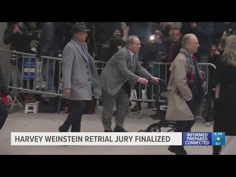 Jurors selected as judge rules Harvey Weinstein can stay in hospital during #MeToo retrial