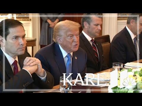 President Trump hosts Israeli PM Netanyahu, seeking end to war in Gaza