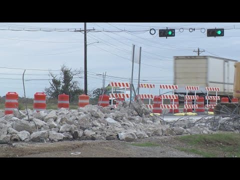 Two North Texas roads are closing for U.S. 380 highway construction